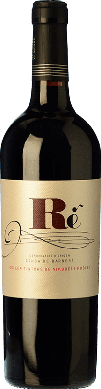 Free Shipping | Red wine Tintoré Tinto Ré D.O. Conca de Barberà Catalonia Spain Grenache, Cabernet Sauvignon, Carignan 75 cl