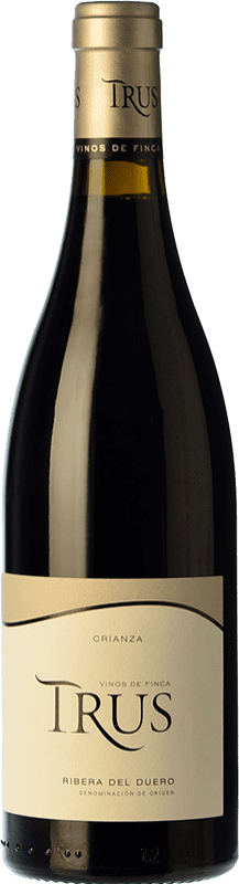 36,95 € | 红酒 Trus 岁 D.O. Ribera del Duero 卡斯蒂利亚莱昂 西班牙 Tempranillo 瓶子 Magnum 1,5 L