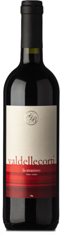 Бесплатная доставка | Красное вино Val delle Corti Lo Straniero Италия Merlot — Мерло, Sangiovese — Санджовезе 75 cl