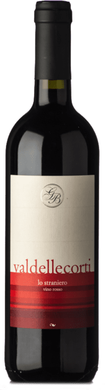 Бесплатная доставка | Красное вино Val delle Corti Lo Straniero Италия Merlot, Sangiovese 75 cl