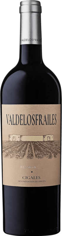 Free Shipping | Red wine Valdelosfrailes Reserve D.O. Cigales Castilla y León Spain Tempranillo 75 cl