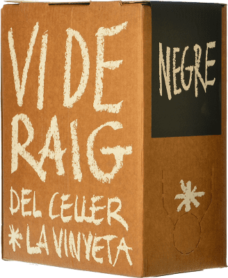 La Vinyeta Vi de Raig Negre Carignan Empordà Bag in Box 3 L