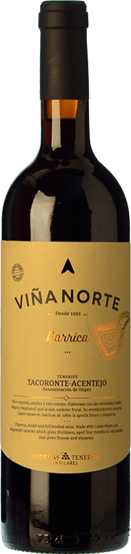 13,95 € Free Shipping | Red wine Insulares Tenerife Viña Norte Barrica D.O. Tacoronte-Acentejo