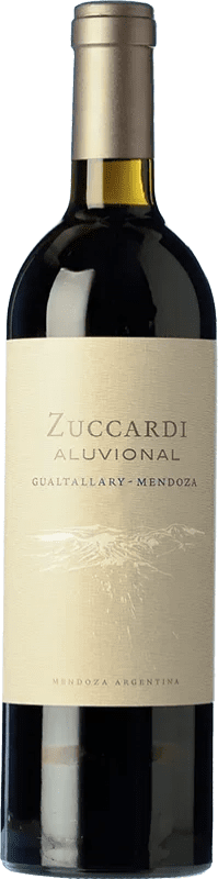 Free Shipping | Red wine Zuccardi Aluvional I.G. Gualtallary Mendoza Argentina Malbec 75 cl