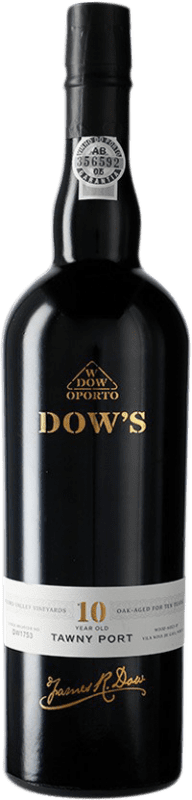 Free Shipping | Red wine Dow's Port Tawny I.G. Porto Porto Portugal Touriga Franca, Touriga Nacional, Tinta Roriz 10 Years 75 cl