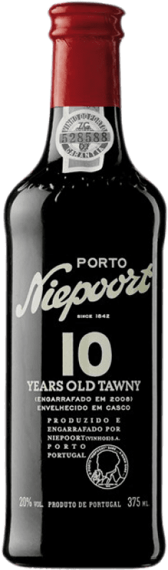 34,95 € Spedizione Gratuita | Vino rosso Niepoort Tawny I.G. Porto 10 Anni Mezza Bottiglia 37 cl