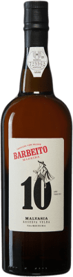 Kostenloser Versand | Verstärkter Wein Barbeito Velha Reserve I.G. Madeira Madeira Portugal Malvasía 10 Jahre 75 cl