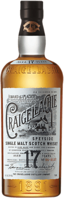 威士忌单一麦芽威士忌 Craigellachie Malt 17 岁 70 cl