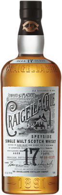 威士忌单一麦芽威士忌 Craigellachie Malt 17 岁