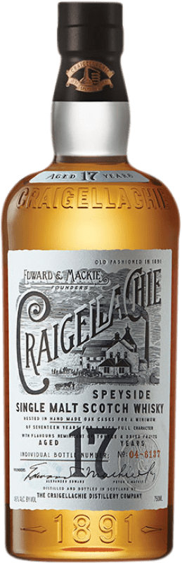 134,95 € Envío gratis | Whisky Single Malt Craigellachie Malt 17 Años