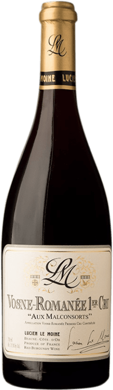 Free Shipping | Red wine Lucien Le Moine Premier Cru Aux Malconsorts A.O.C. Vosne-Romanée Burgundy France Pinot Black 75 cl