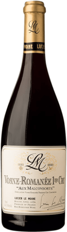 Kostenloser Versand | Rotwein Lucien Le Moine Aux Malconsorts 1er Premier Cru Erste Lage A.O.C. Vosne-Romanée Burgund Frankreich Pinot Noir — Spätburgunder 75 cl