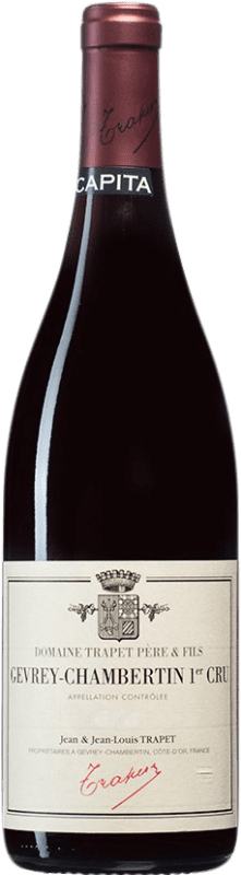 Envio grátis | Vinho tinto Jean Louis Trapet Premier Cru Capita A.O.C. Gevrey-Chambertin Borgonha França 75 cl