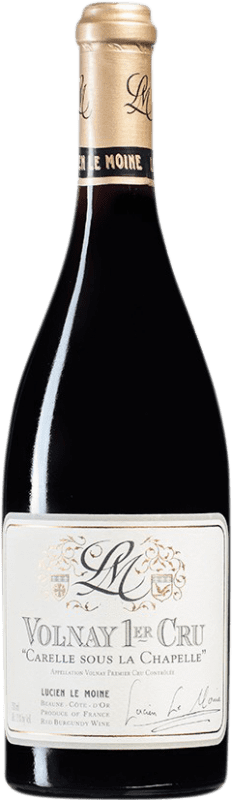 Kostenloser Versand | Rotwein Lucien Le Moine Premier Cru Carelle Sous La Chapelle A.O.C. Volnay Burgund Frankreich 75 cl