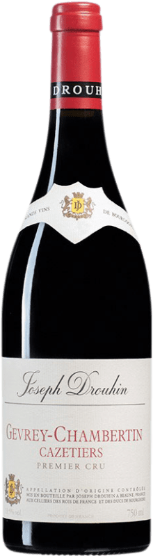 Envoi gratuit | Vin Rouge Joseph Drouhin Cazetiers 1er Premier Cru A.O.C. Gevrey-Chambertin Bourgogne France Pinot Noir 75 cl