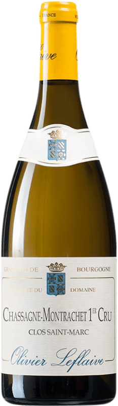 Envoi gratuit | Vin blanc Olivier Leflaive Premier Cru Clos Saint-Marc A.O.C. Chassagne-Montrachet Bourgogne France Chardonnay 75 cl