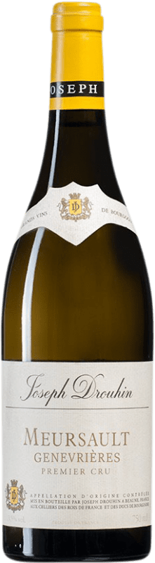 Бесплатная доставка | Белое вино Joseph Drouhin Premier Cru Genevrières A.O.C. Meursault Бургундия Франция Chardonnay 75 cl