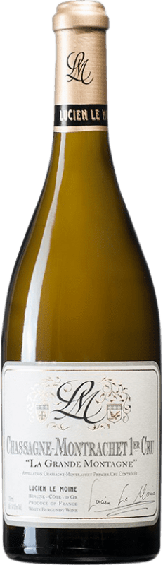 Spedizione Gratuita | Vino Bianco Lucien Le Moine La Grande Montagne 1er Premier Cru A.O.C. Chassagne-Montrachet Borgogna Francia Chardonnay 75 cl