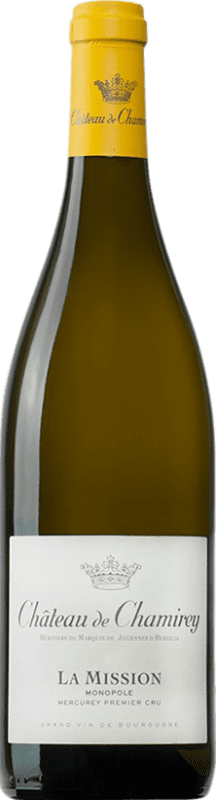 Бесплатная доставка | Белое вино Château de Chamirey Premier Cru La Mission A.O.C. Mercurey Бургундия Франция Chardonnay 75 cl