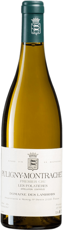192,95 € | White wine Clos des Lambrays 1er Cru Les Folatières A.O.C. Puligny-Montrachet Burgundy France Pinot Black Bottle 75 cl