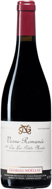 Free Shipping | Red wine Noëllat Georges Premier Cru Les Petits Monts A.O.C. Vosne-Romanée Burgundy France 75 cl