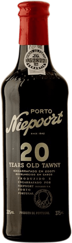 62,95 € Envío gratis | Vino tinto Niepoort I.G. Porto 20 Años Media Botella 37 cl