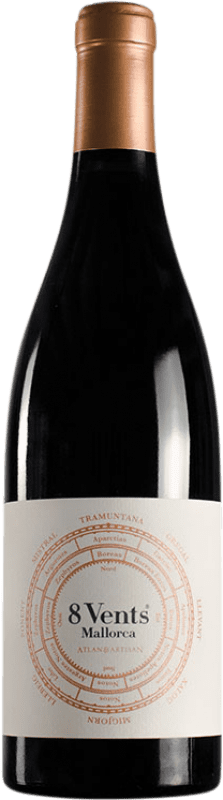 Envoi gratuit | Vin rouge Atlan & Artisan 8 Vents I.G.P. Vi de la Terra de Illes Balears Îles Baléares Espagne 75 cl