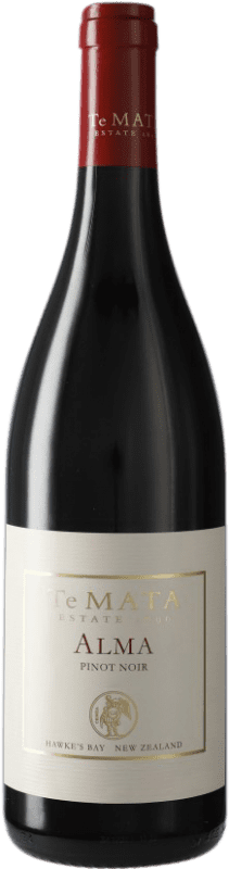 45,95 € | Red wine Te Mata Alma I.G. Hawkes Bay Hawkes Bay New Zealand Pinot Black Bottle 75 cl