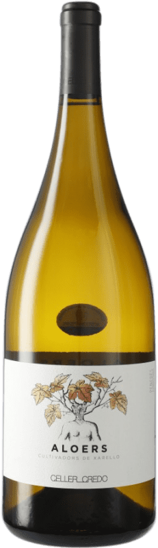 Kostenloser Versand | Weißwein Credo Aloers D.O. Penedès Katalonien Spanien Magnumflasche 1,5 L