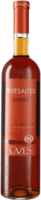 Envio grátis | Vinho Doce L'Ostal Cazes Ambrée — Âmbar A.O.C. Rivesaltes Languedoque-Rossilhão França Garnacha — Grenache 75 cl