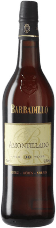 Spedizione Gratuita | Vino Liquoroso Barbadillo Amontillado VORS Very Old Rare Sherry — Molto Vecchio e Raro D.O. Jerez-Xérès-Sherry Andalusia Spagna Palomino Fino 75 cl