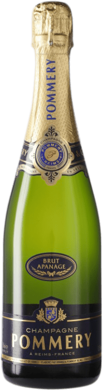 Envío gratis | Espumoso blanco Pommery Apanage Brut A.O.C. Champagne Champagne Francia Pinot Negro, Chardonnay, Pinot Meunier 75 cl