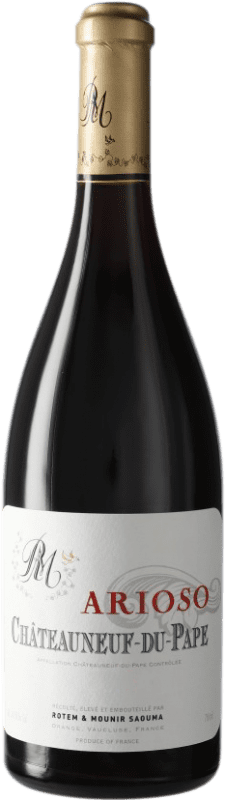 Free Shipping | Red wine Rotem & Mounir Saouma Arioso A.O.C. Châteauneuf-du-Pape France Grenache 75 cl