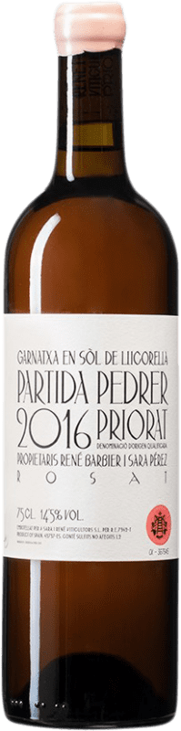 38,95 € | Rosé wine Sara i René Bellvisos Pedrer Rosat D.O.Ca. Priorat Catalonia Spain Bottle 75 cl