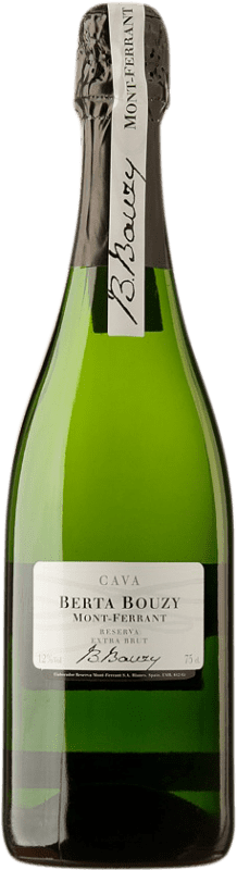 18,95 € | White sparkling Mont-Ferrant Berta Bouzy Extra Brut D.O. Cava Spain Chardonnay 75 cl