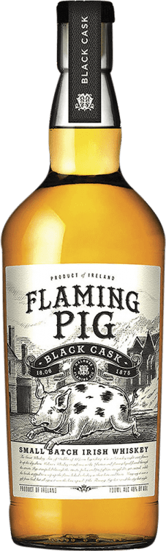 62,95 € Бесплатная доставка | Виски смешанные West Cork Flaming Pig Black Cask Small Batch