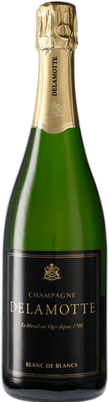 Бесплатная доставка | Белое игристое Delamotte Blanc de Blancs Collection A.O.C. Champagne шампанское Франция Chardonnay 75 cl