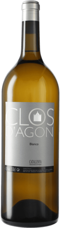 送料無料 | 白ワイン Clos d'Agon Blanc D.O. Catalunya カタロニア スペイン Roussanne, Viognier, Marsanne マグナムボトル 1,5 L