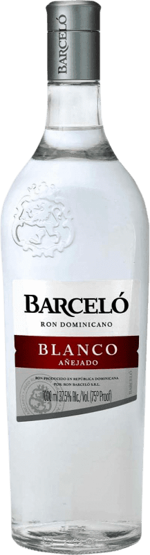 Free Shipping | Rum Barceló Blanco Añejado Dominican Republic 1 L