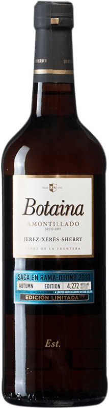 Free Shipping | Fortified Wine Caballero Botaina Saca Amontillado, Fino en Rama — Unfiltered, Limited Edition D.O. Jerez-Xérès-Sherry Andalusia Spain Palomino Fino 75 cl