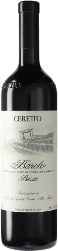 125,95 € Free Shipping | Red wine Ceretto Bussia D.O.C.G. Barolo Piemonte Italy Nebbiolo Bottle 75 cl