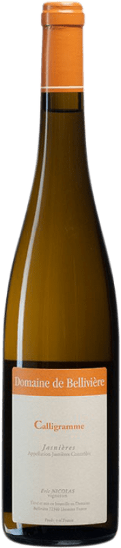 Envoi gratuit | Vin blanc Bellivière Calligramme Sec Loire France Chenin Blanc 75 cl