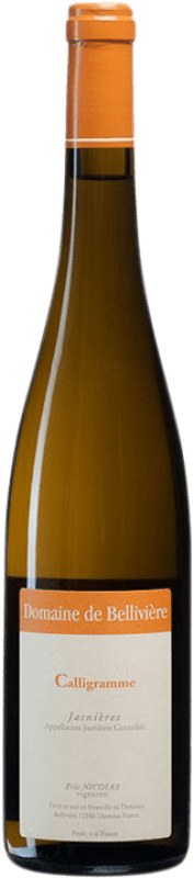 Free Shipping | White wine Domaine de Bellivière Calligramme Sec Loire France Chenin White Organic 75 cl