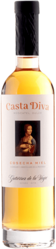 免费送货 | 白酒 Gutiérrez de la Vega Casta Diva Cosecha Miel D.O. Alicante 西班牙 Muscat 半瓶 37 cl