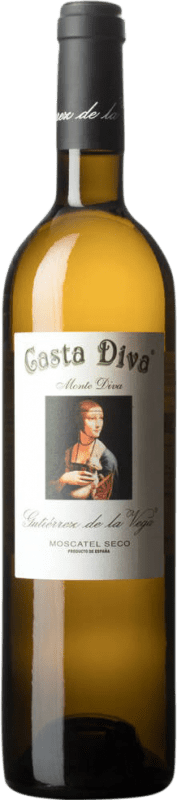 免费送货 | 白葡萄酒 Gutiérrez de la Vega Casta Diva Monte Diva D.O. Alicante 西班牙 Moscato — 麝香葡萄 75 cl