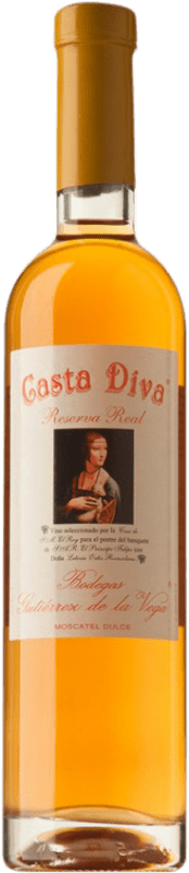 送料無料 | 白ワイン Gutiérrez de la Vega Casta Diva Real 予約 D.O. Alicante スペイン Muscat of Alexandria ボトル Medium 50 cl