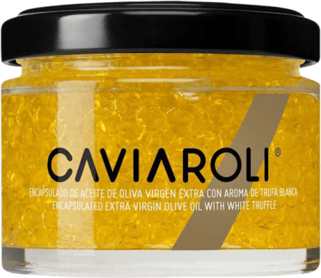 25,95 € Envoi gratuit | Conserves Végétales Caviaroli Caviar de Aceite de Oliva Virgen Extra Encapsulado con Trufa Blanca