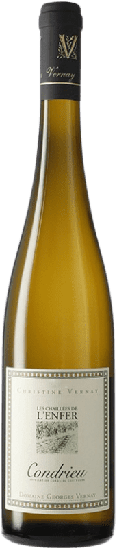 178,95 € Envio grátis | Vinho branco Georges-Vernay Chailles de L'Enfer A.O.C. Condrieu