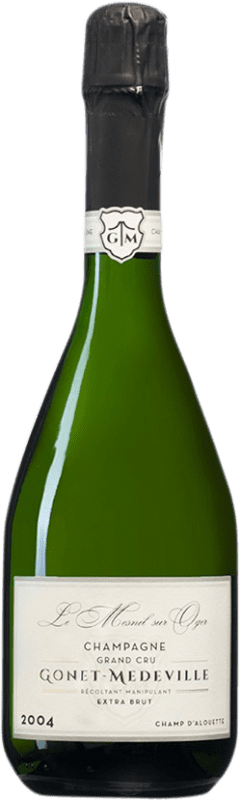 117,95 € Envío gratis | Espumoso blanco Gonet-Médeville Champ d'Alouette Grand Cru A.O.C. Champagne