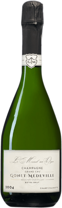 Free Shipping | White sparkling Gonet-Médeville Champ d'Alouette Grand Cru A.O.C. Champagne Champagne France Chardonnay 75 cl